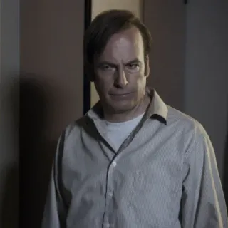 ⚖️ Saul Goodman Better Call Saul lawyer, criminal, serious, character, tv show telegram sticker