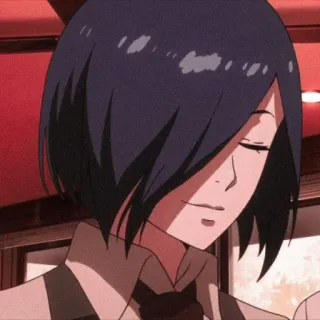 🌟 Touka Kirishima Tokyo Ghoul Anime, Tokyo Ghoul, Touka, Kirishima, Cartoon whatsapp sticker