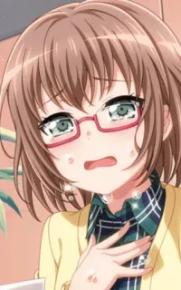 😭 anime, crying, girl, sad, tears, character, emotion telegram sticker