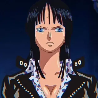 📚 Nico Robin One Piece anime, Nico Robin, One Piece, character, manga whatsapp sticker