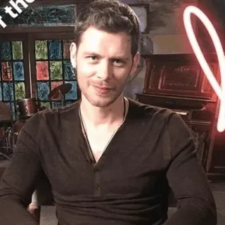 🖇 Klaus Mikaelson The Originals Klaus Mikaelson, The Originals, vampire, acteur, portrait telegram sticker