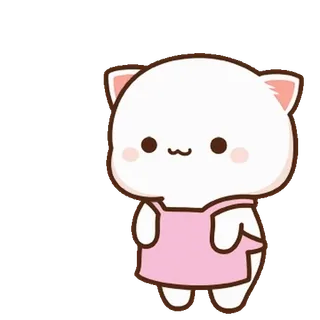 모찌모찌 움직이는 모모냥 10 By @KakaoEmoticon telegram stickers