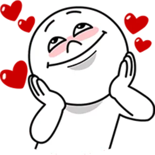 😊 Cartone animato, Emoji, Illustrazione, Espressione, Felice, Sorridendo, Carino telegram sticker