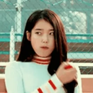 😒 женщина, девушка, кореянка, певица, актриса, красота telegram sticker