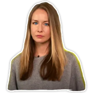 👩 женщина, портрет, человек, женский, стикер telegram sticker