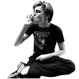 😊 Where's the Beef? Fumar, Cigarrillo, Blanco y negro, Bebida whatsapp sticker