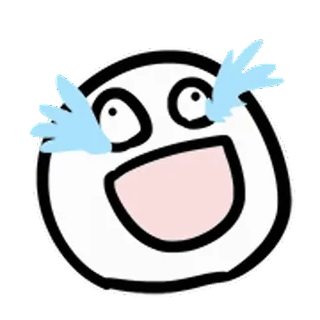 😃 Trollface, Meme, Lustig, Internet Meme, Rage Comic, Humor whatsapp sticker