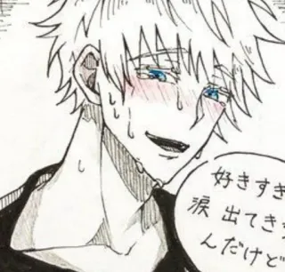 🌟 好きすぎて涙出てきんだけど アニメ, 泣く, 漫画, エモい telegram sticker