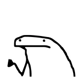 🤌 stick figure, gesture, simple, cartoon whatsapp sticker