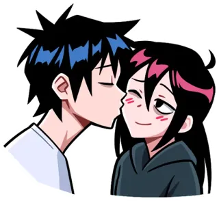 @TgSticker Икки и Мори без надписей telegram stickers