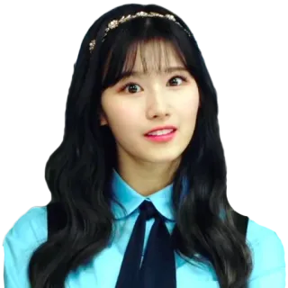😳 potret, wanita, asia, foto kepala, kpop telegram sticker