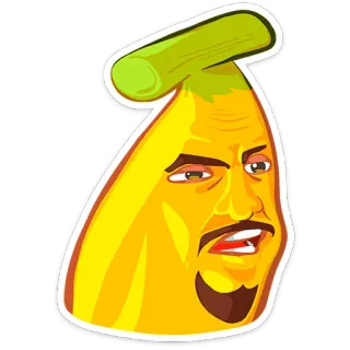 Бананяобананяй @TgSticker telegram stickers