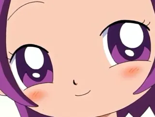 ☺️ Аниме, Манга, Мультфильм, Персонаж, Лицо, Милый, Глаза telegram sticker