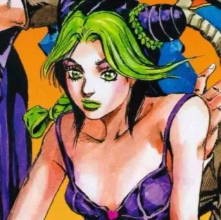 🧃 Jolyne Cujoh JoJo's Bizarre Adventure Jolyne Cujoh, JoJo's Bizarre Adventure, Anime, Manga, Stone Ocean, Karakter telegram sticker