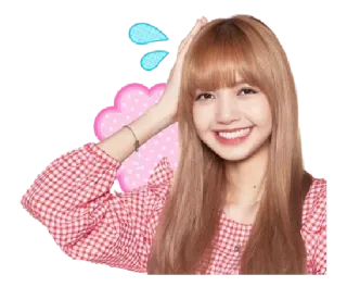 😅 Lisa K-Pop, Musik, Sänger, Unterhaltung, Mädchen whatsapp sticker