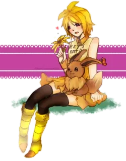 Pokemon Girls whatsapp stickers