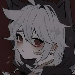 🥰 anime, manga, cartoon, character, illustration, drawing, art telegram sticker