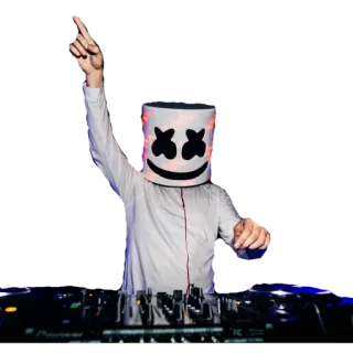 Marshmello whatsapp stickers