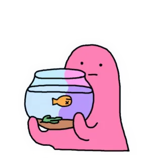 Blobby telegram stickers
