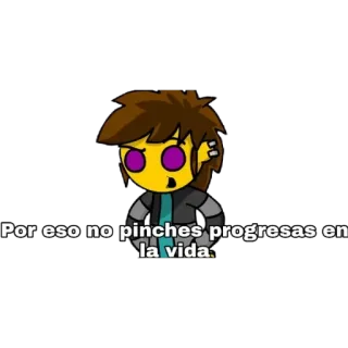 🖕 Por eso no pinches progresas en la vida. telegram sticker
