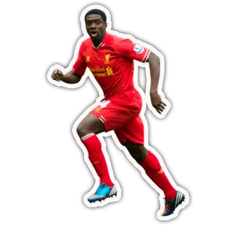 📶 Fußball, Fußball, Sportler, Sport, Spieler, Laufen telegram sticker
