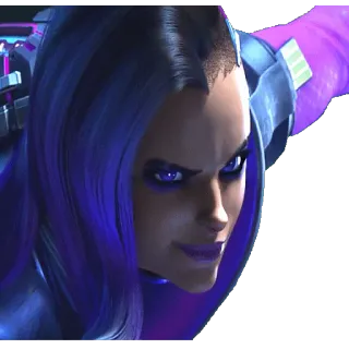 😏 Sombra Overwatch Sombra, Overwatch, Video game, Personagem, Hacker, Roxo telegram sticker