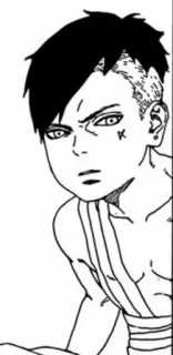 🛸 Kawaki Boruto Anime, Manga, Cartoni animati, Boruto, Kawaki telegram sticker