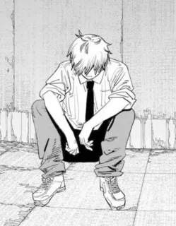 🔗 Denji Chainsaw Man anime, manga, denji, chainsaw man telegram sticker