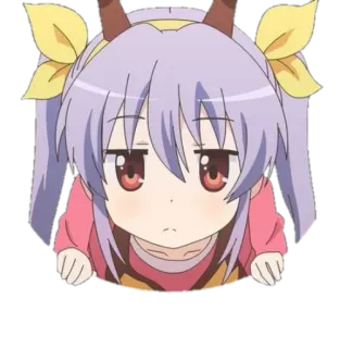 😶 Animé, Dessin animé, Mignon, Personnage, Autocollant telegram sticker