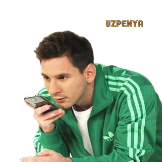 📱 Lionel Messi UZPENYA ฟุตบอล, นักกีฬา, ฟุตบอล, เมสซี่, ลิโอเนล เมสซี่ telegram sticker