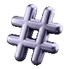 Perfect Titanium @marinashvetsart telegram emojis #️⃣