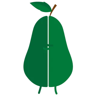 avocado whatsapp stickers