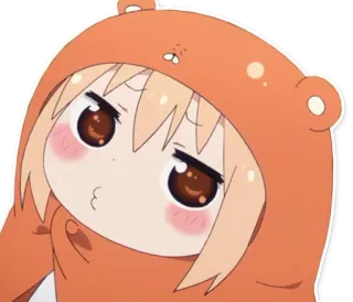 😚 anime, cartoon, cute, character, expression telegram sticker