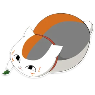 🍃 gato, kawaii, adesivo, animal, fofo whatsapp sticker