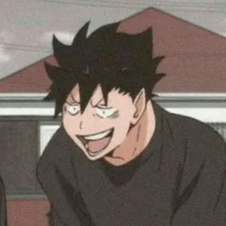 🏐 anime, cartoon, character, smiling, face telegram sticker