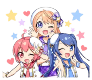 Anime 💞 telegram stickers
