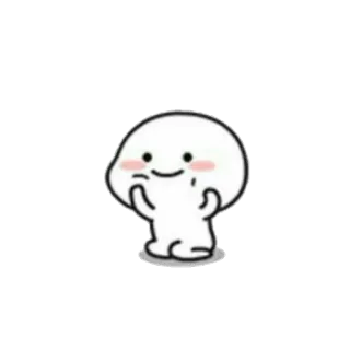 😚 cute, kawaii, emoji, character, friendly telegram sticker