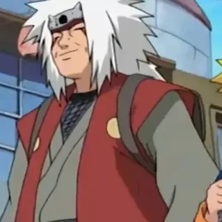 ☁️ Jiraiya Naruto Anime, Manga, Jiraiya, Naruto, Personaje, Sabio telegram sticker