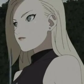 🌟 Ino Naruto anime, character, cartoon, portrait, Ino Yamanaka, Naruto, fanart telegram sticker