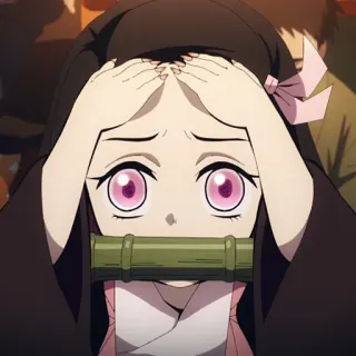💗 Nezuko Kamado Demon Slayer Anime, Demon Slayer, Nezuko, Manga, Carino, Kawaii, Ragazza whatsapp sticker