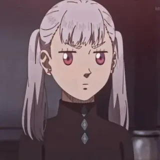 👑 Noelle Silva Black Clover Anime, Chica, Maga, Personaje, Noelle Silva telegram sticker