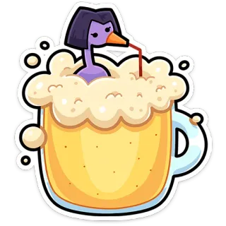 Дикие гусыни @stiky x @stickers_vk telegram stickers