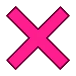 ❌