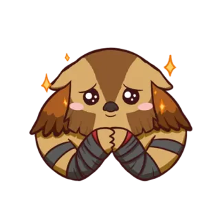 ☺️ lindo, animal, perro, cachorro, kawaii telegram sticker