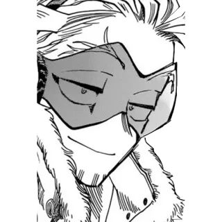 😏 Hawks My Hero Academia anime, manga, hero, wings whatsapp sticker