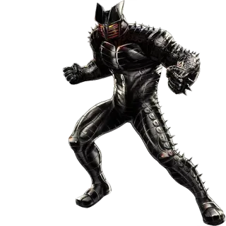 👊 armored, spiked, villain, supervillain, comics, antagonist telegram sticker