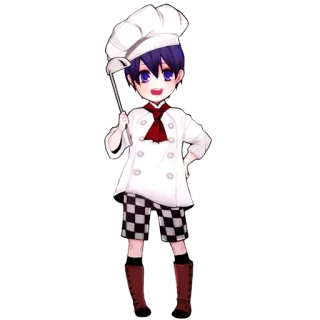 😙 koch, köchin, hut, uniform, kelle telegram sticker