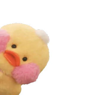 😉 canard, peluche, jouet, mignon, jaune telegram sticker