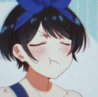 😤 Anime, Cô gái, Hoạt hình, Nhân vật, Dễ thương, Manga whatsapp sticker