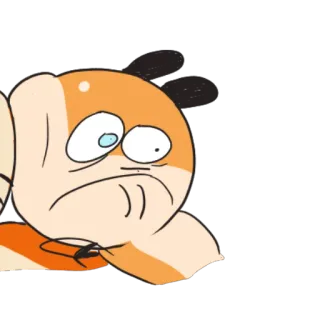 😮 hoạt hình, nhân vật, minh họa, bản vẽ telegram sticker